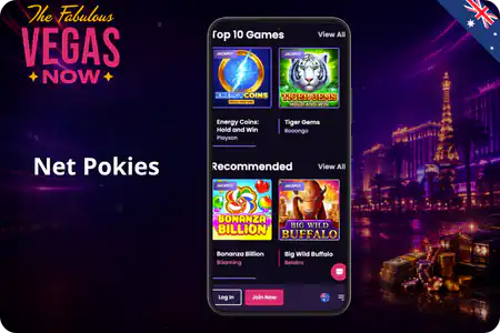 VegasNow Casino Net Pokies